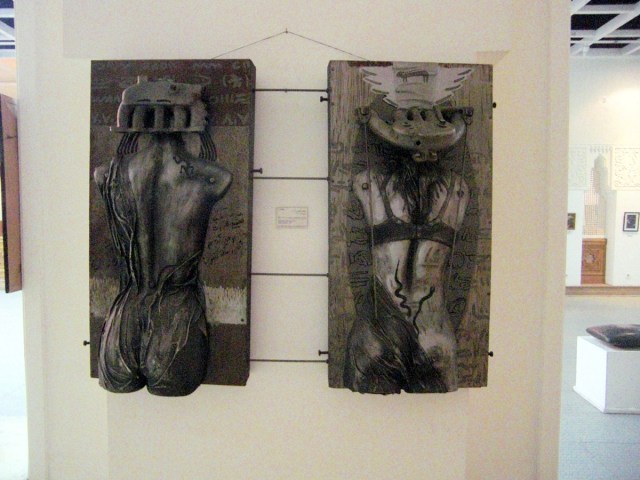 Adam & Eva - Collected - Museum of modern art of Egypt. Cairo, Egypt 2002