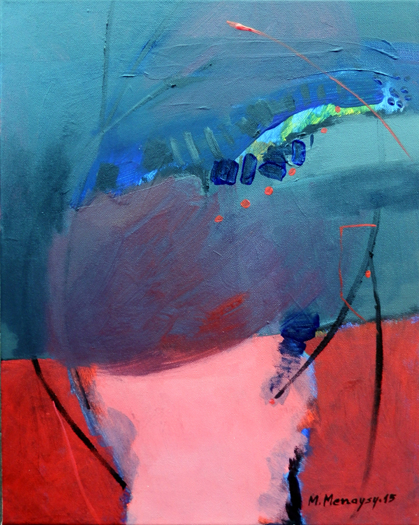 15 - 40x50 cm Acrylic on canvas