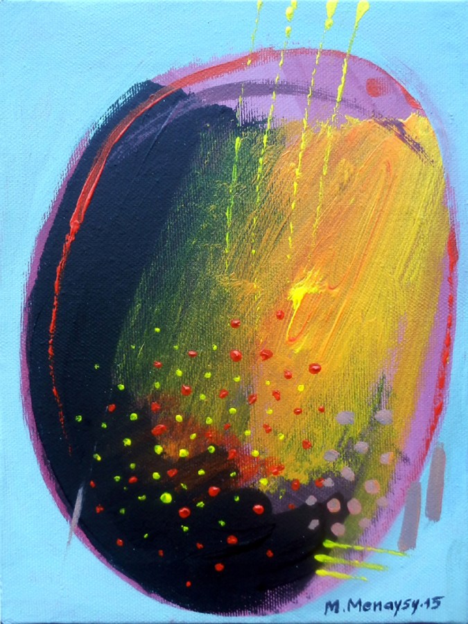 23 - 18x24 cm Acrylic on canvas