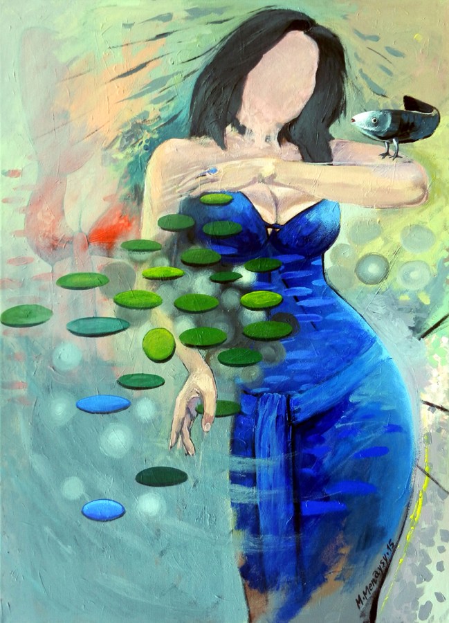 Acrylic on canvas 65 X 90 cm 2015