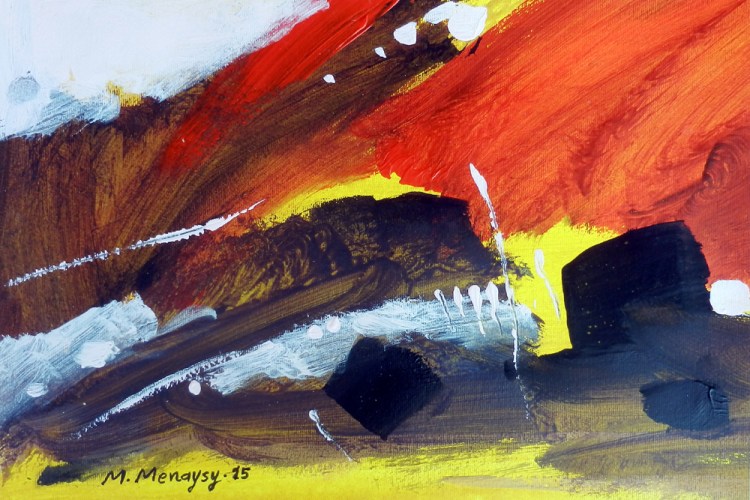 18- Acrylic on carton 20x30 cm.