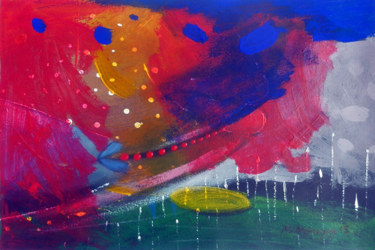 27- Acrylic on carton 20x30 cm