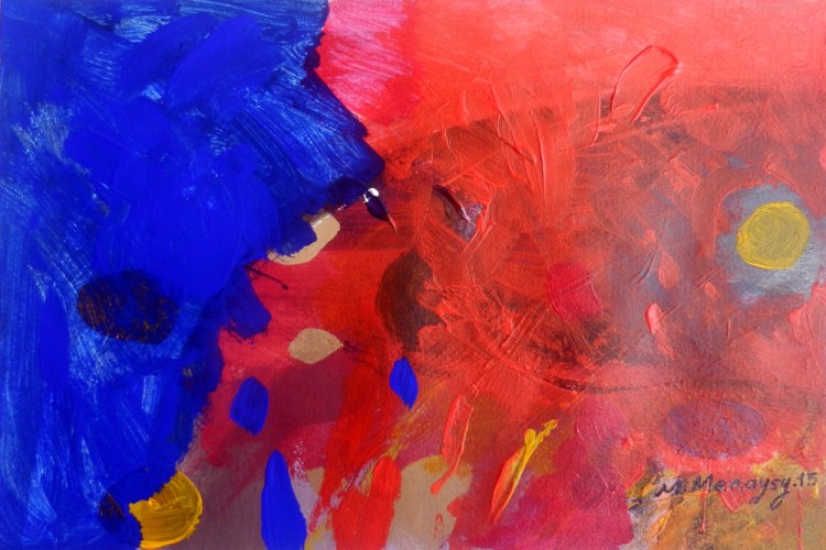 32- Acrylic on carton 20x30 cm