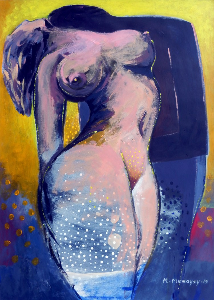 6- Acrylic on carton 70x50 cm.